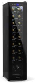 Klarstein Shiraz 18 Slim Uno, chladnička na víno, 18 fliaš, 5 - 18 °C, dotykové ovládanie