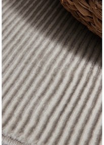 Sivo-krémový behúň 80x240 cm Perles Dolomite – Elle Decoration