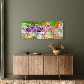 Obraz abstrakcie - maľba (120x50 cm)