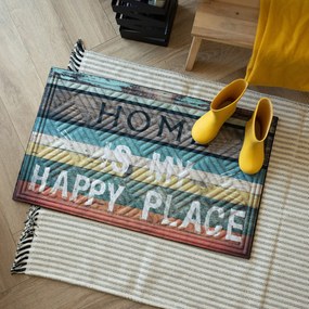 Rohožka LIMA Happy Place 45 x 75 cm, s potlačou MHEU5000052
