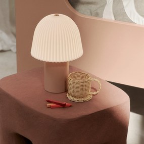 Ferm Living Stmievateľná LED lampa Frill Rose