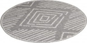 TA Koberec 4902 ŠEDÉ KOLESO ARRUBA Rozmer: 100x100 cm