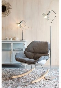 Stojacia lampa v zeleno-striebornej farbe Anshin - White Label