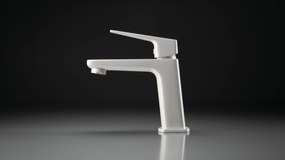 Deante Blur, umývadlová batéria h-157, biela matná, DEA-BQL_A20M