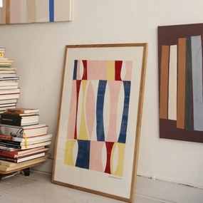 Moikka Plagát Polka by Leise Dich Abrahamsen 50x70 cm