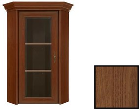 Vitrína (nadstavba) BRW KENT ENAD 1WN (Gaštan). Akcia -30%. Vlastná spoľahlivá doprava až k Vám domov. 880792