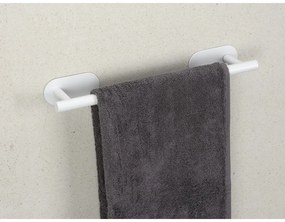 Biely samodržiaci držiak na uteráky z nehrdzavejúcej ocele Orea Uno – Wenko