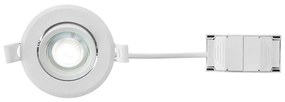 Markslöjd 108885 - LED stmievateľné kúpeľňové podhľadové svietidlo PLUTO LED/4,9W/230V IP44 biela
