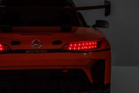 LEAN CARS Elektrické autíčko Mercedes AMG GT3, oranžové