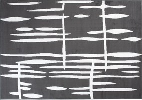 TA Koberec T967A DARK GRAY CHEAP PP CRM Sivý (tmavý) Obdĺžnikový Rozmer: 120x170 cm