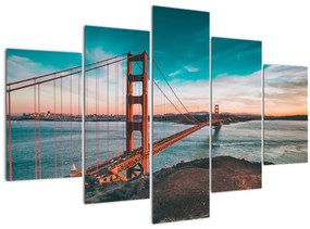 Obraz- Golden Gate, San Francisco (150x105 cm)