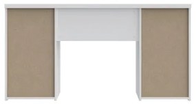 Písací stôl ARENO biely