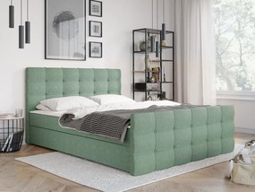 Kontinentálna posteľ Vivien 2, Rozmer postele: 140x200, Dostupné poťahy: Rico 03