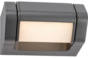 Rabalux 77103 - LED Vonkajšie nástenné svietidlo MEDNA LED/8W/230V IP54 antracit
