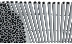 Záhradná zástena Konsta PVC Premium dutinková 0,9x3 m sivá