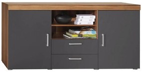 Komoda 5 Samba slivka/grafit