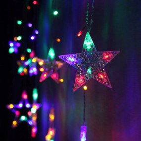 Dekoratívna LED svetelná reťaz AROD 005 - 200 cm viacfarebná