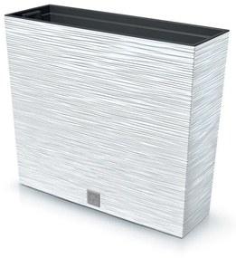 Vysoký kvetináč FURUSE II biely