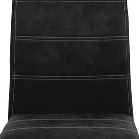 Jedálenská stolička čierna HC-483 BK3