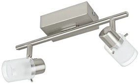 Eglo 93702 - LED bodové svietidlo ORVIETO 1 2xLED/3,3W/230V