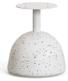 Okrúhly konferenčný stolík s doskou z akácie v bielo-prírodnej farbe ø 55 cm Saura – Kave Home