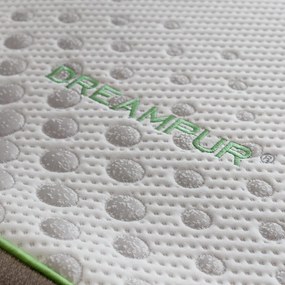 DREAMPUR Vrchný matrac z latexovej peny DREAMPUR® grey dots 8,5 cm - 160x200 cm