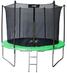 Trampolína s vnútornou sieťou 305 cm Gardenline - zelená