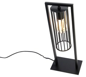 Inteligentná moderná stolná lampa čierna vrátane Wifi ST64 - Balenco Wazo