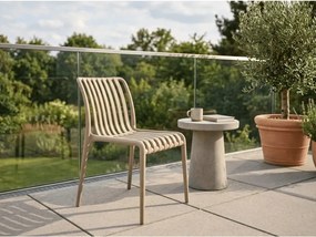 Plastová stolička TREGO, béžová