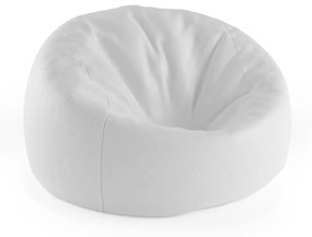 Sablio Sedací vak Cocoon Bílá - 115 x 75 cm x 45 cm
