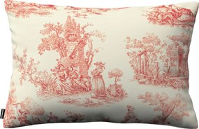 Karin - jednoduchá obliečka, 60x40cm farba produktu červená látka vzorované