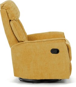Polohovacie kreslo žlté TV-H9327 YEL2