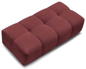 Vínovočervená ženilková podnožka Everest – Bobochic Paris