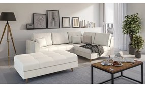 Krémovobiela podnožka Ariella – Ropez