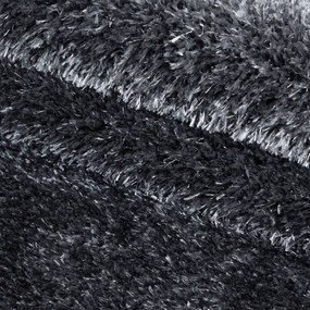 Ayyildiz koberce Kusový koberec Brilliant Shaggy 4200 Grey kruh - 80x80 (priemer) kruh cm