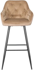 PROXIMA.store - Čalúnené barové kreslo SALEM FARBA: béžová