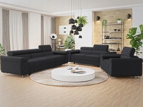 Sedacia súprava 3+2+1 Terazuro 3+2+1 S (tmavosivá)