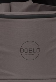 Hlboká mäkká vanička pre detský kočík Euro-Cart Doblo Taupe