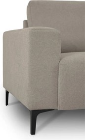 Svetlohnedá ženilková rohová pohovka (pravý roh/do L) Fabian – Scandic