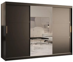 Skriňa Amiro 2 250 čierny/čierny