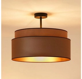 Brilagi - Prisadený luster OREGON VEGE 1xE27/15W/230V pr. 45 cm hnedá