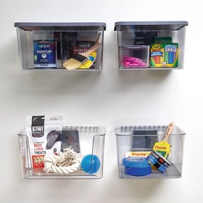 Nástenný úložný box z recyklovaného plastu iD Wallspace - iDesign