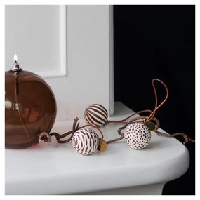 Sklenená olejová lampa (výška 10 cm) Aura – Mette Ditmer Denmark