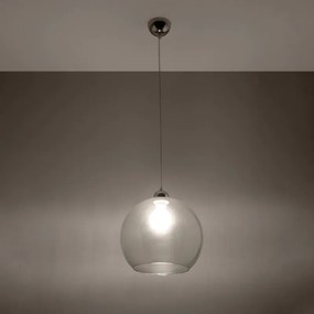 BALL Závesné svetlo, tranparentné SL.0248 - Sollux