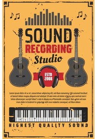 Ceduľa Sound Recording Studio