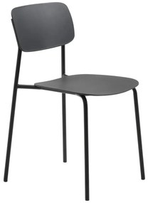 Čierne jedálenské stoličky v súprave 2 ks Kirkland – Unique Furniture