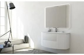 Kúpeľňová skrinka spodná Baden Haus EDEN 55x121x51 cm biely jaseň