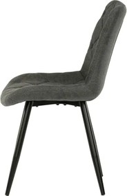 Jedálenská stolička sivá CT-382 GREY2