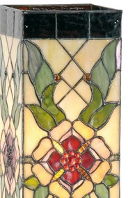 Stolná vitráž lampa 18*45 PRISM CAPH