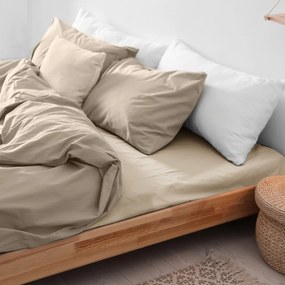 FLANELOVÉ PRESTIERADLO 200X220 CM SVETLOBÉŽOVÉ